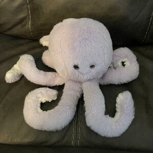Octopus with hidden pocket with gold star inside by The Bear Factory